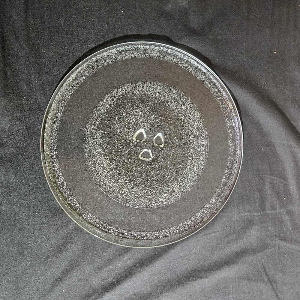 Microwave Glass Turntable Tray‎ Plate 12 Inch Y146 W Replacement 3-Part Coupler